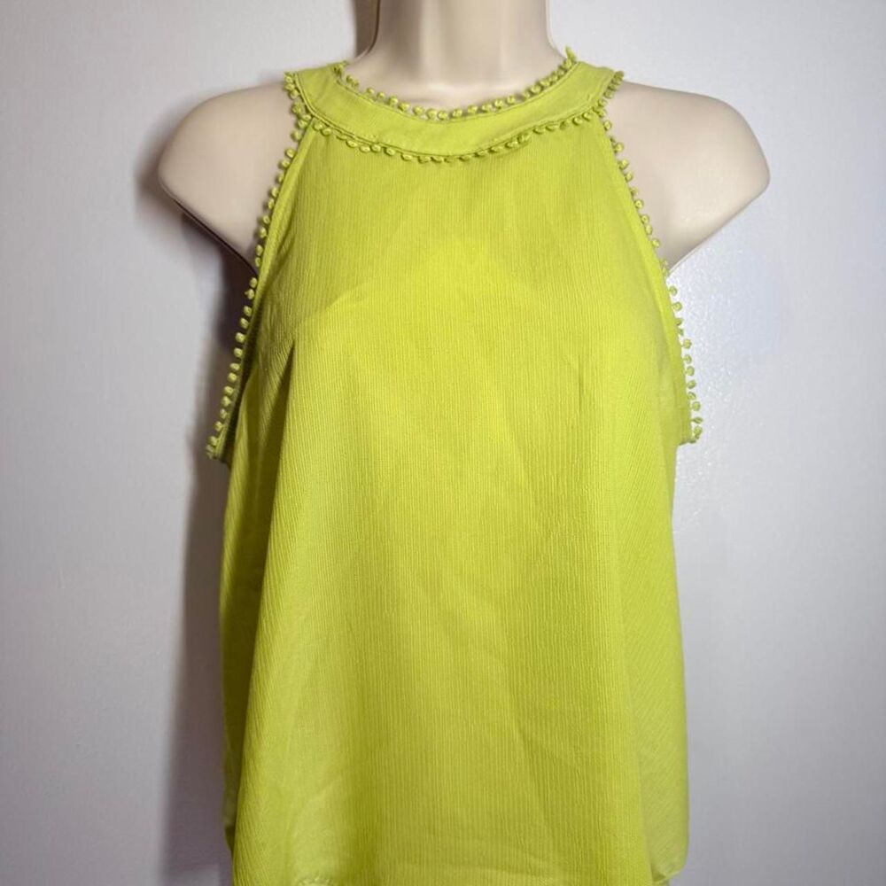 Unbranded Women's Green and Yellow Blouse